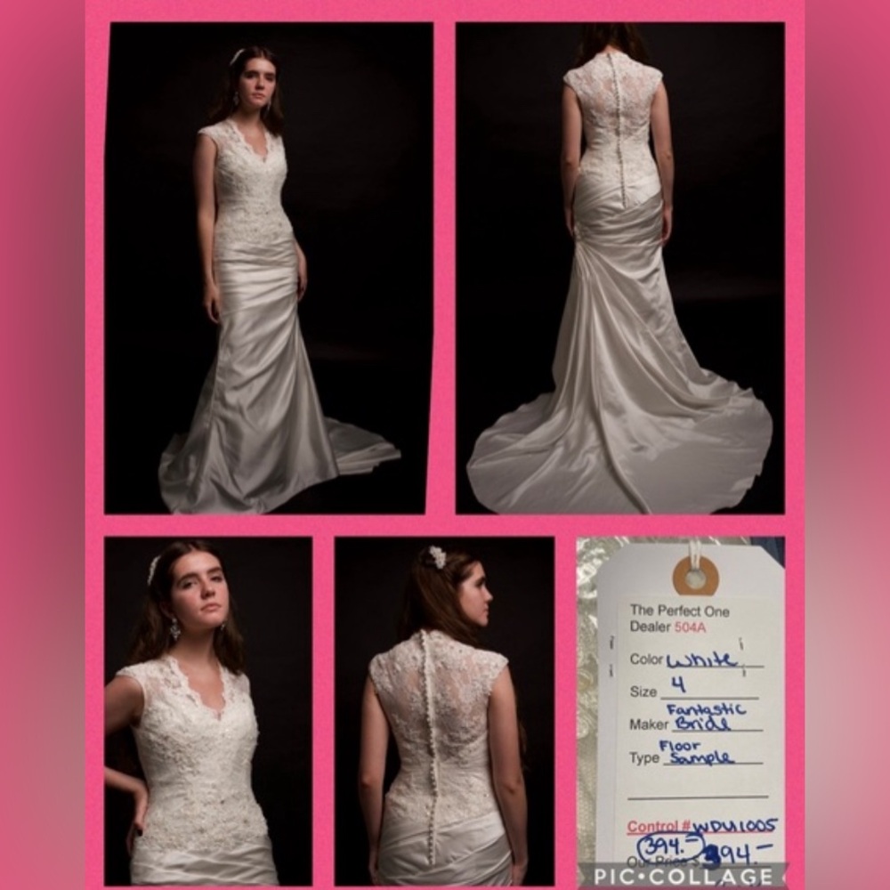 Vintage style weeding dress